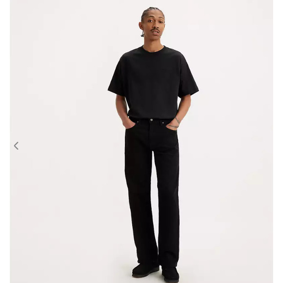 Levi's Men's 569 Loose Fit Black Jeans Size 36 - Picture 8 of 9